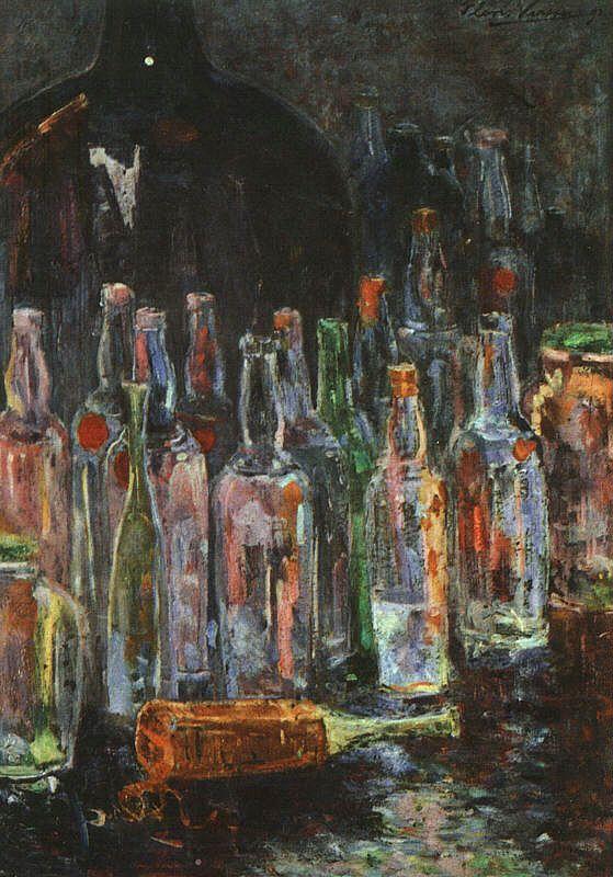 Floris Verster Still Life with Bottles Sweden oil painting art